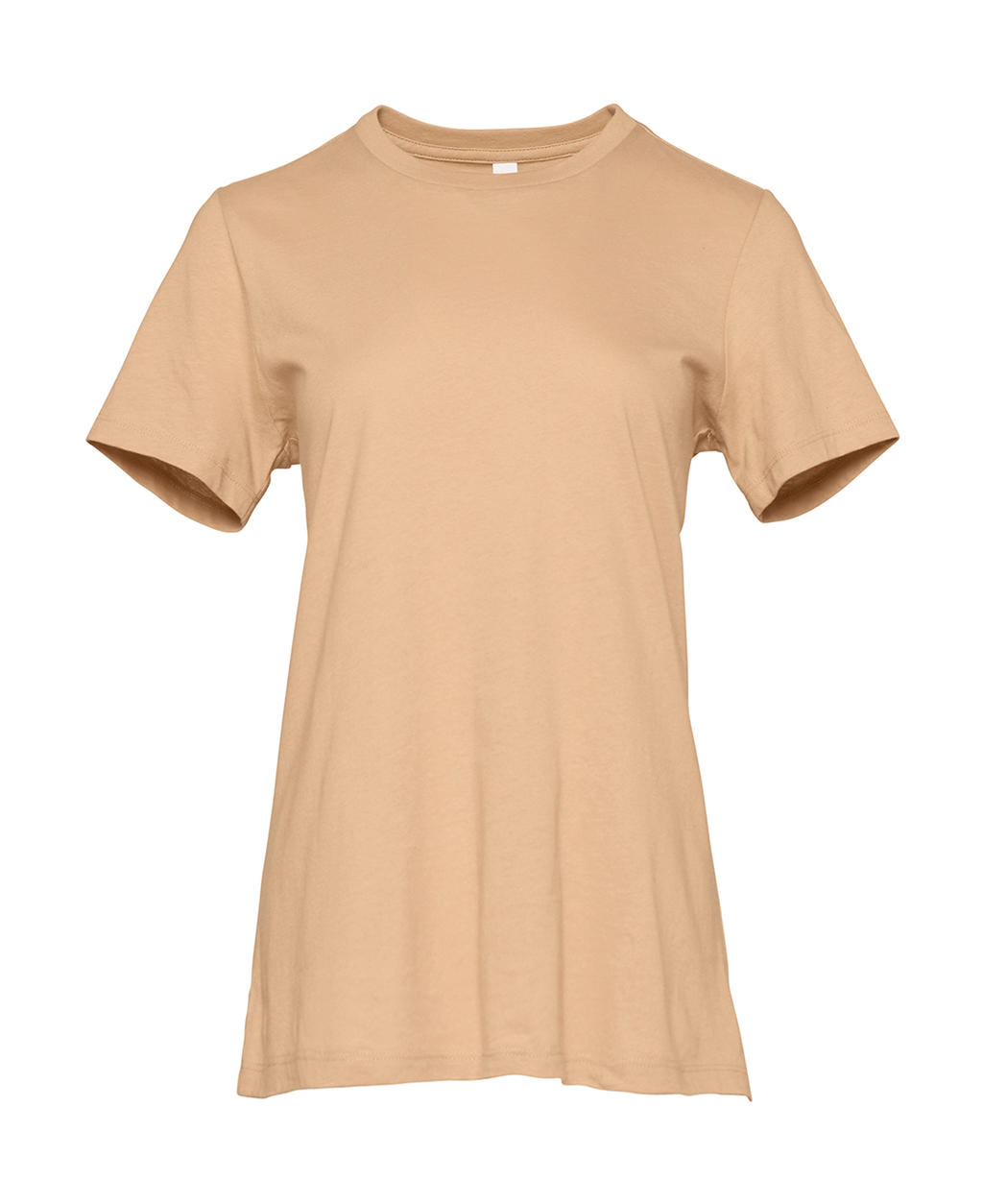  Womens Relaxed Jersey Short Sleeve Tee in Farbe Sand Dune