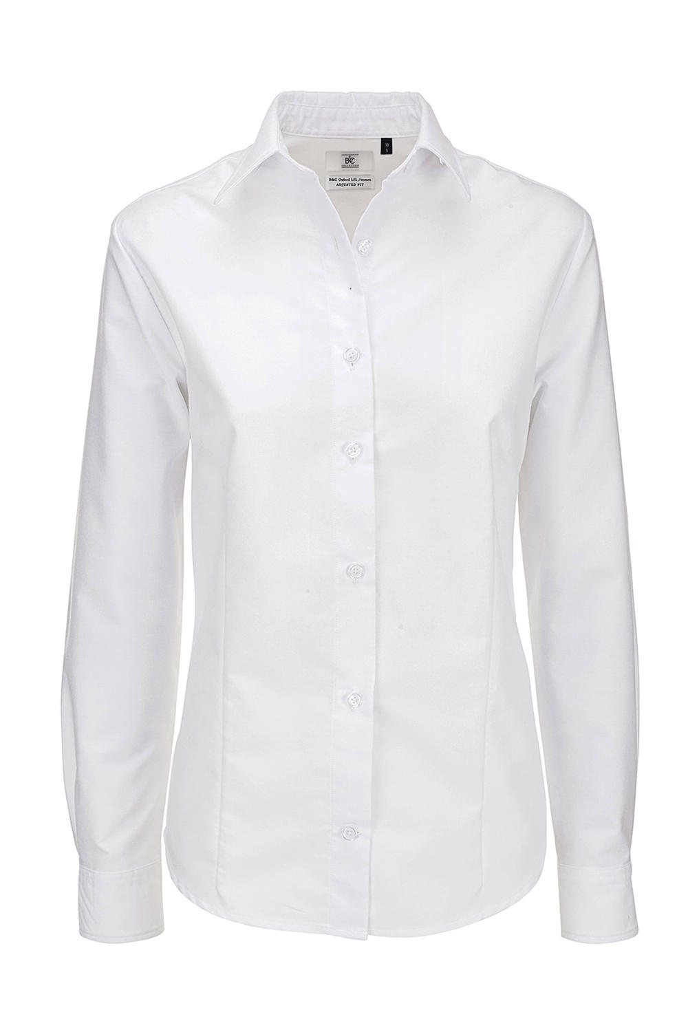  Oxford LSL/women Shirt in Farbe White