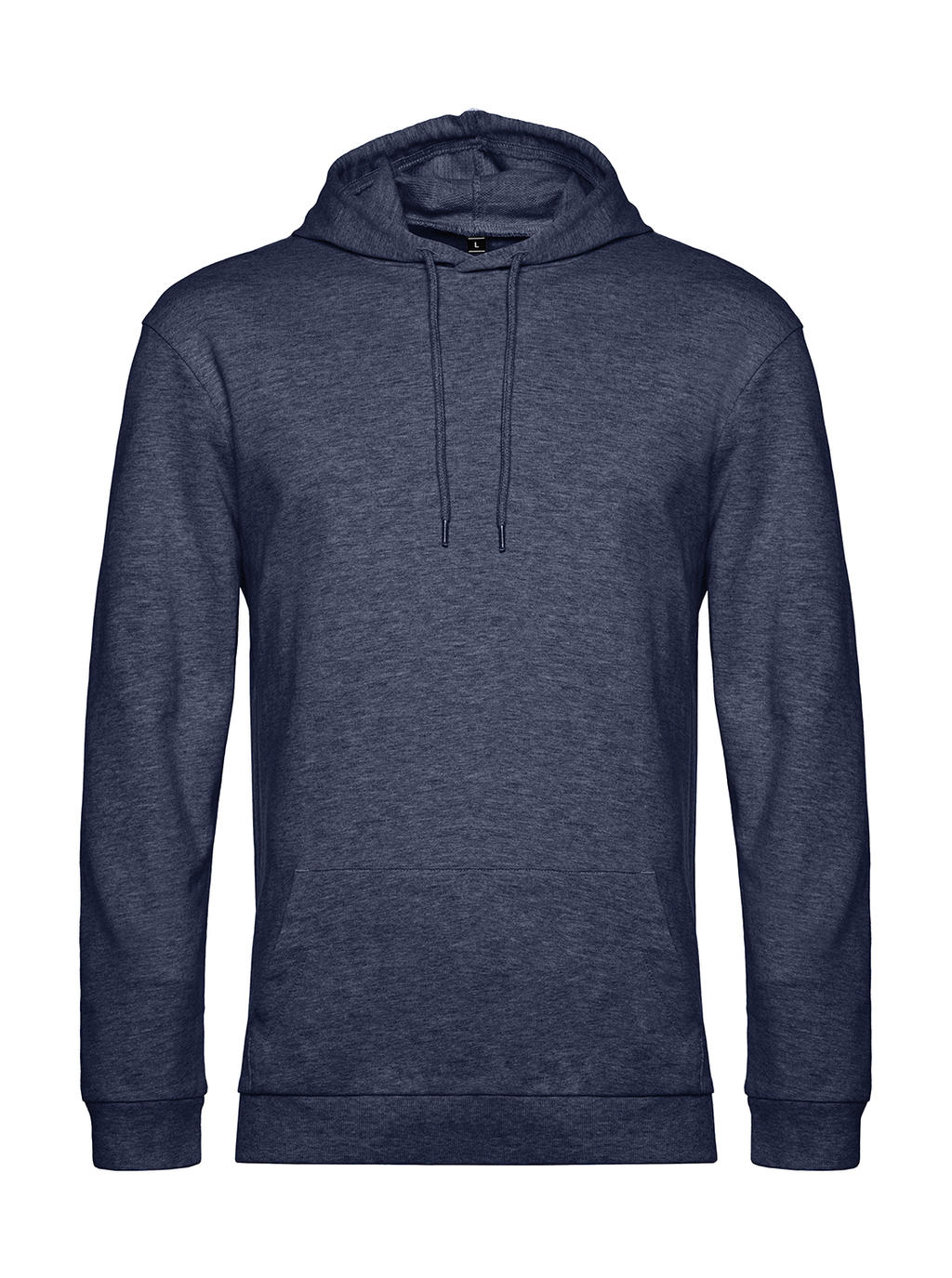  #Hoodie French Terry in Farbe Heather Navy