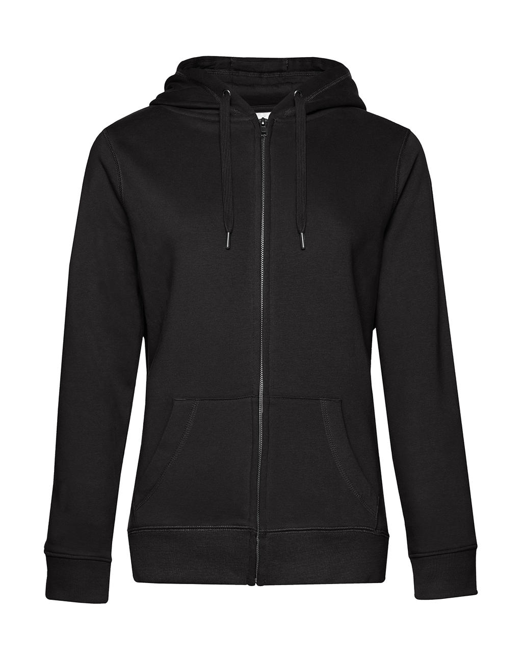  QUEEN Zipped Hood_? in Farbe Black Pure