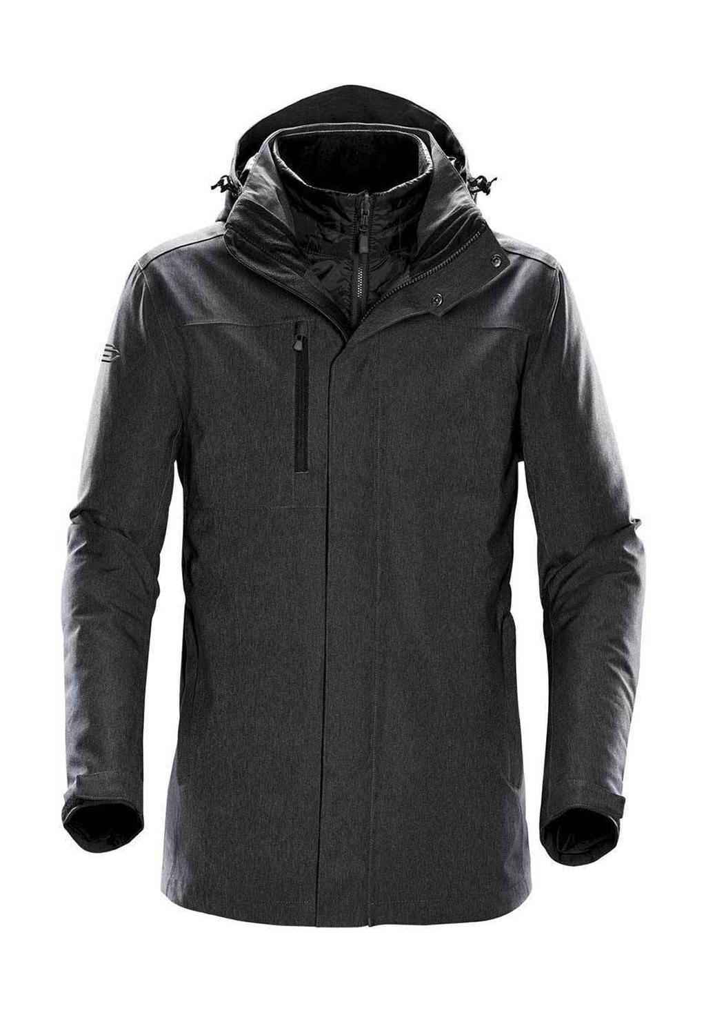  Mens Avalanche System Jacket in Farbe Charcoal Twill