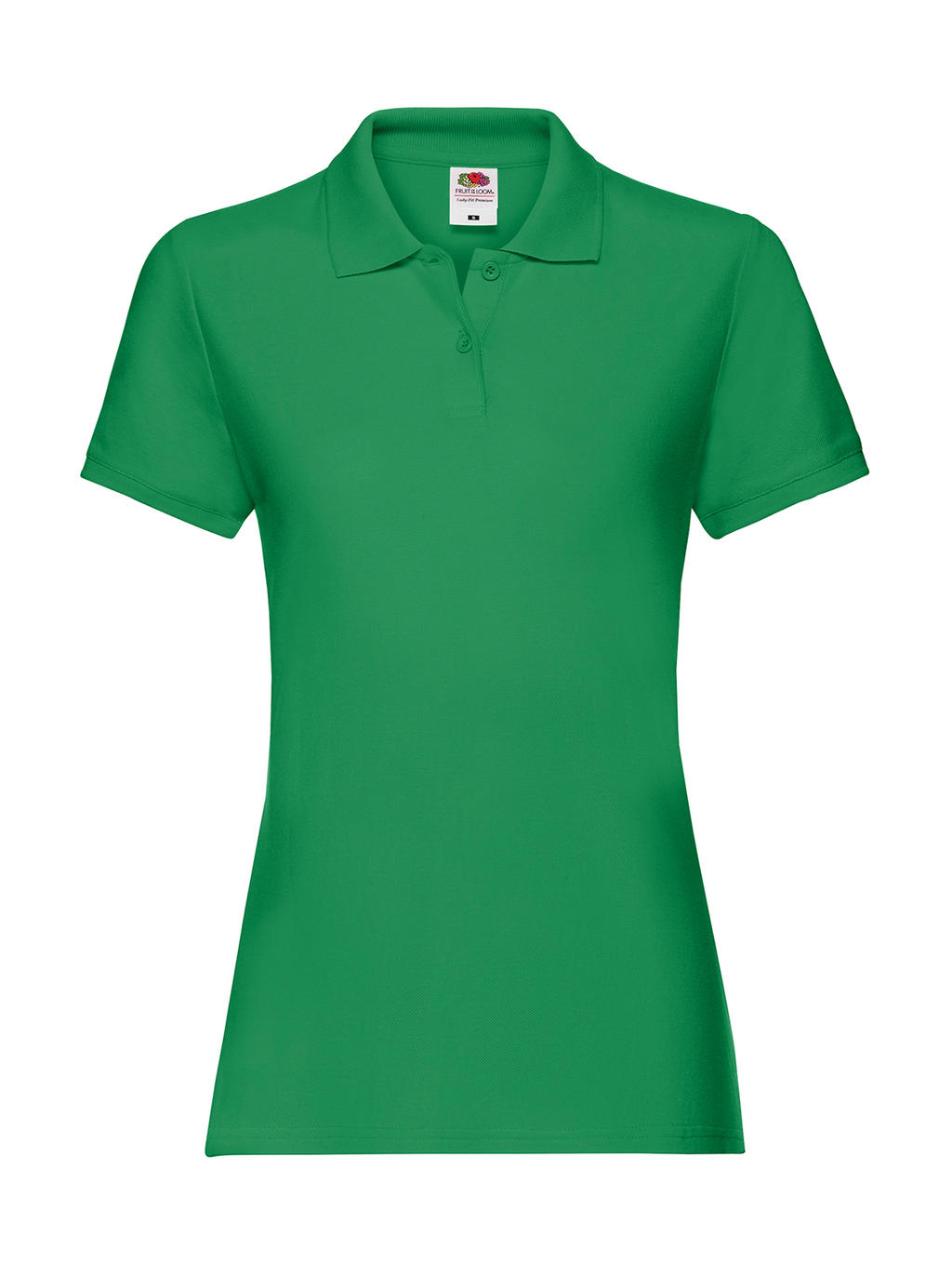  Ladies Premium Polo in Farbe Kelly Green