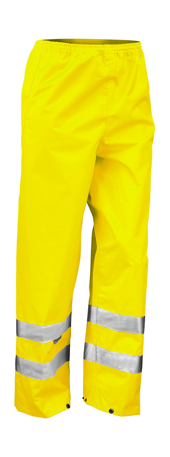  High Profile Rain Trousers in Farbe Fluorescent Yellow