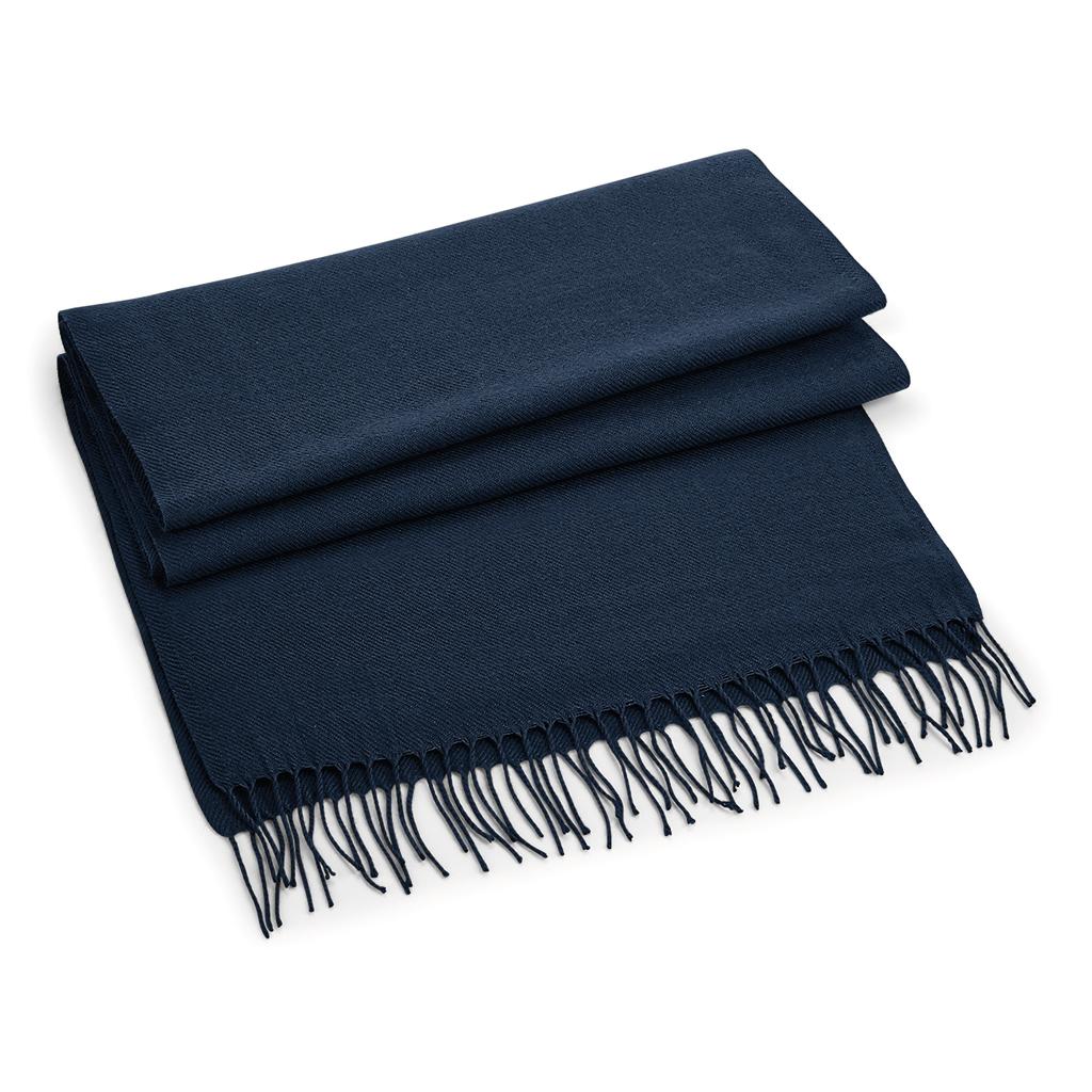  Classic Woven Scarf in Farbe French Navy