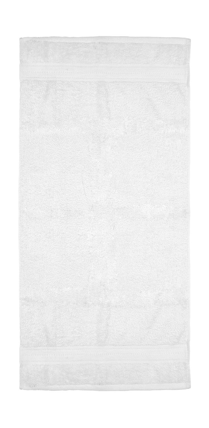  Rhine Hand Towel 50x100 cm in Farbe White