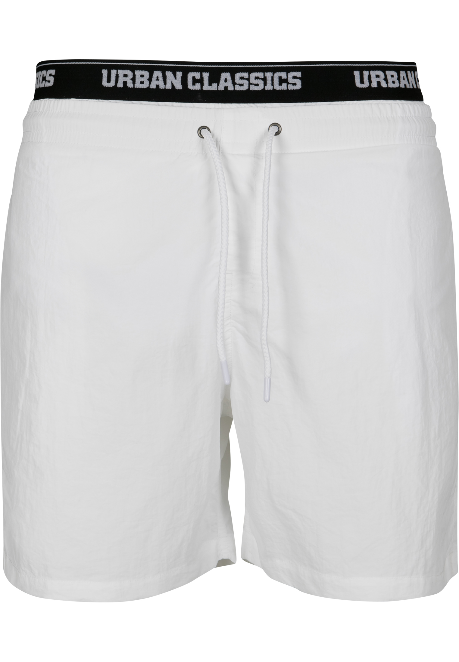 Bademode Two in One Swim Shorts in Farbe wht/blk/wht
