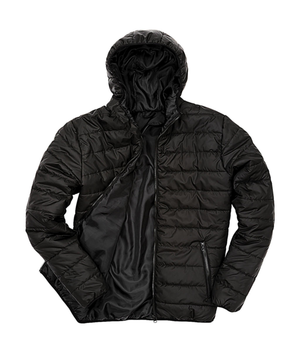  Soft Padded Jacket in Farbe Black