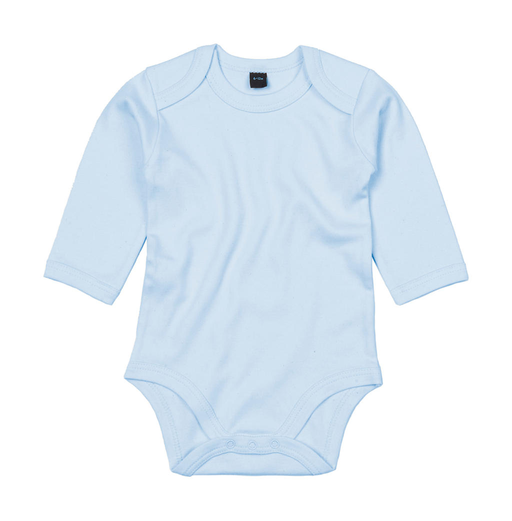  Baby long Sleeve Bodysuit in Farbe Dusty Blue