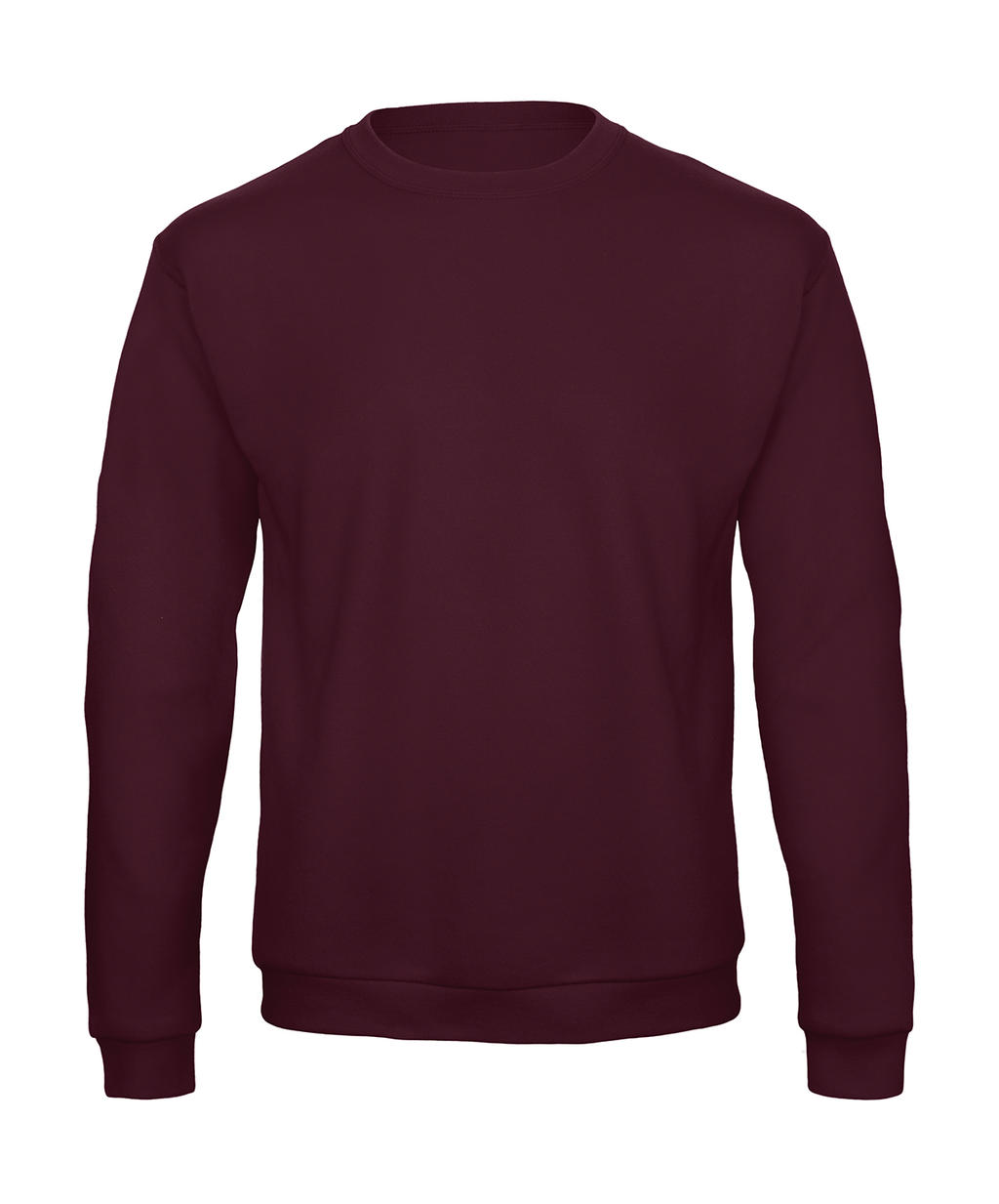  ID.202 50/50 Sweatshirt Unisex in Farbe Burgundy