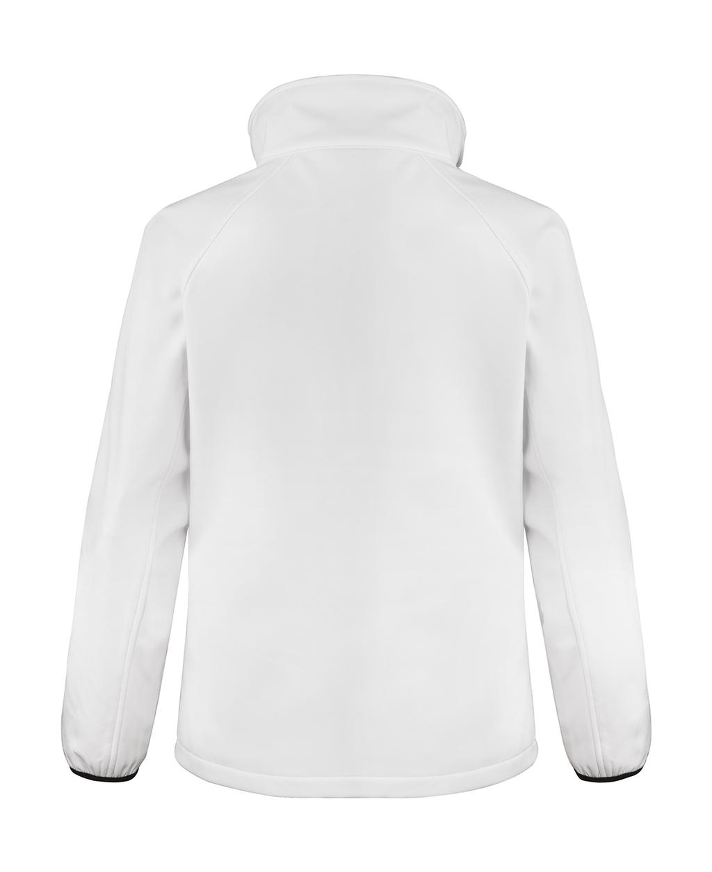  Ladies Printable Softshell Jacket in Farbe White/Black