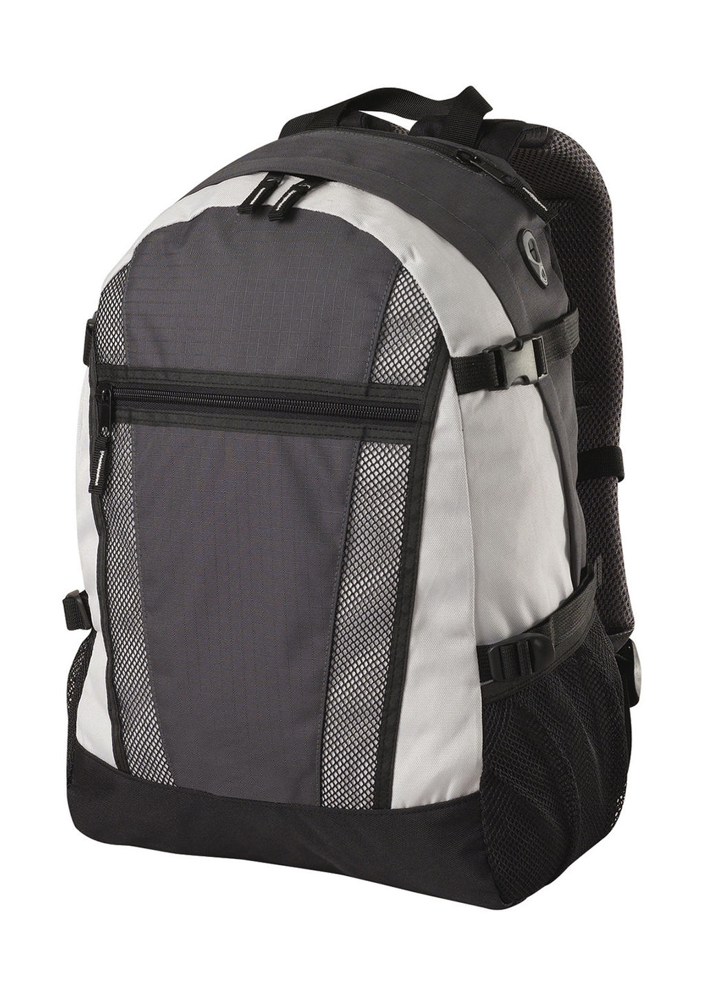  Indiana Student/ Sports Backpack in Farbe Dark Grey/Off White