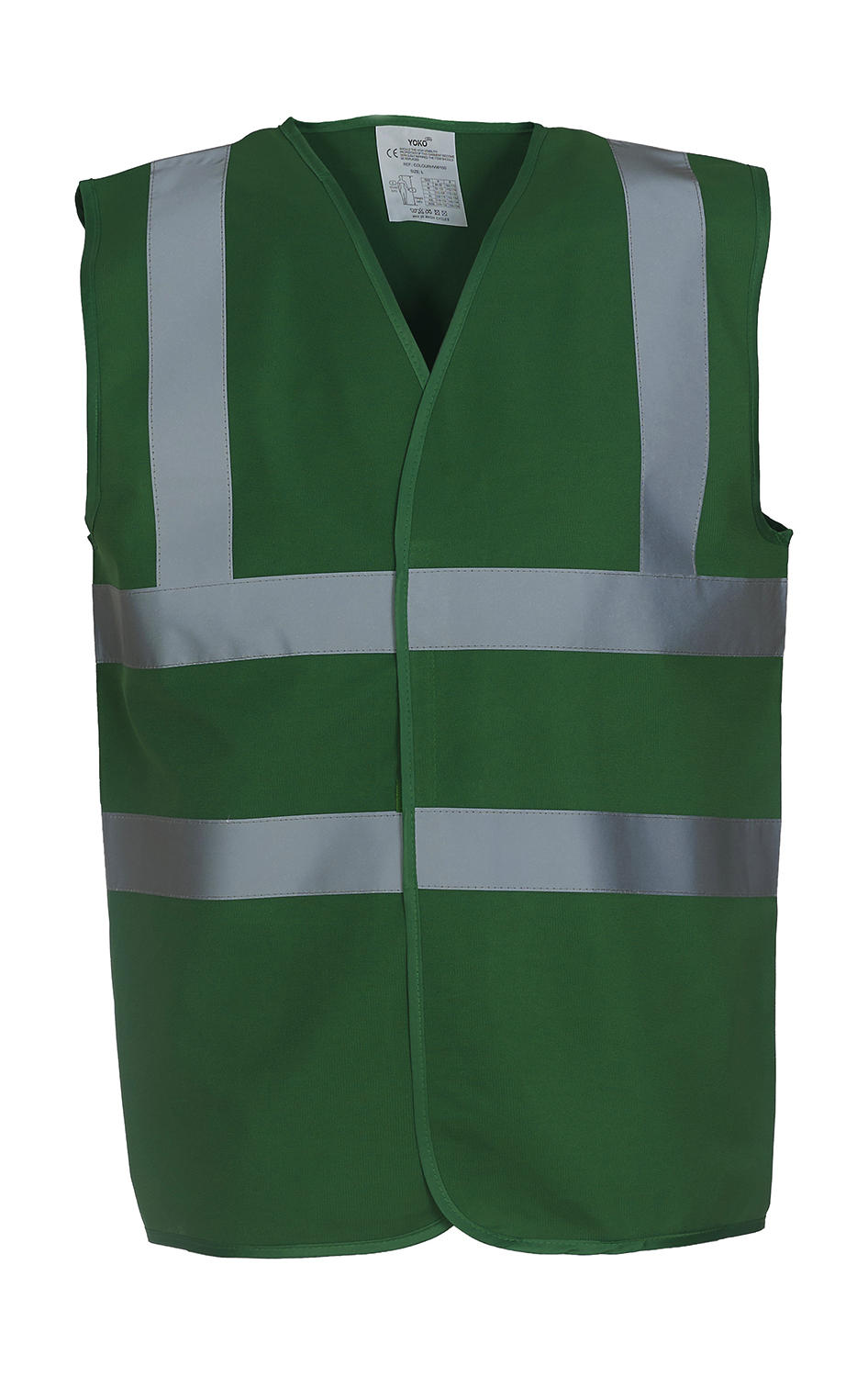  Fluo 2 Band+Brace Waistcoat in Farbe Paramedic Green