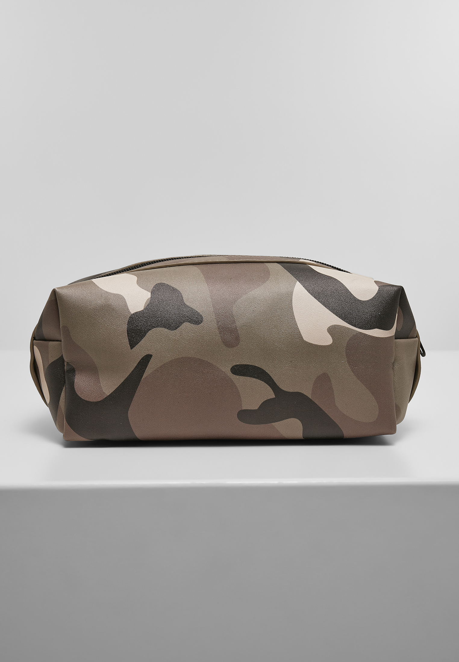 Taschen Synthetic Leather Camo Cosmetic Pouch in Farbe browncamo