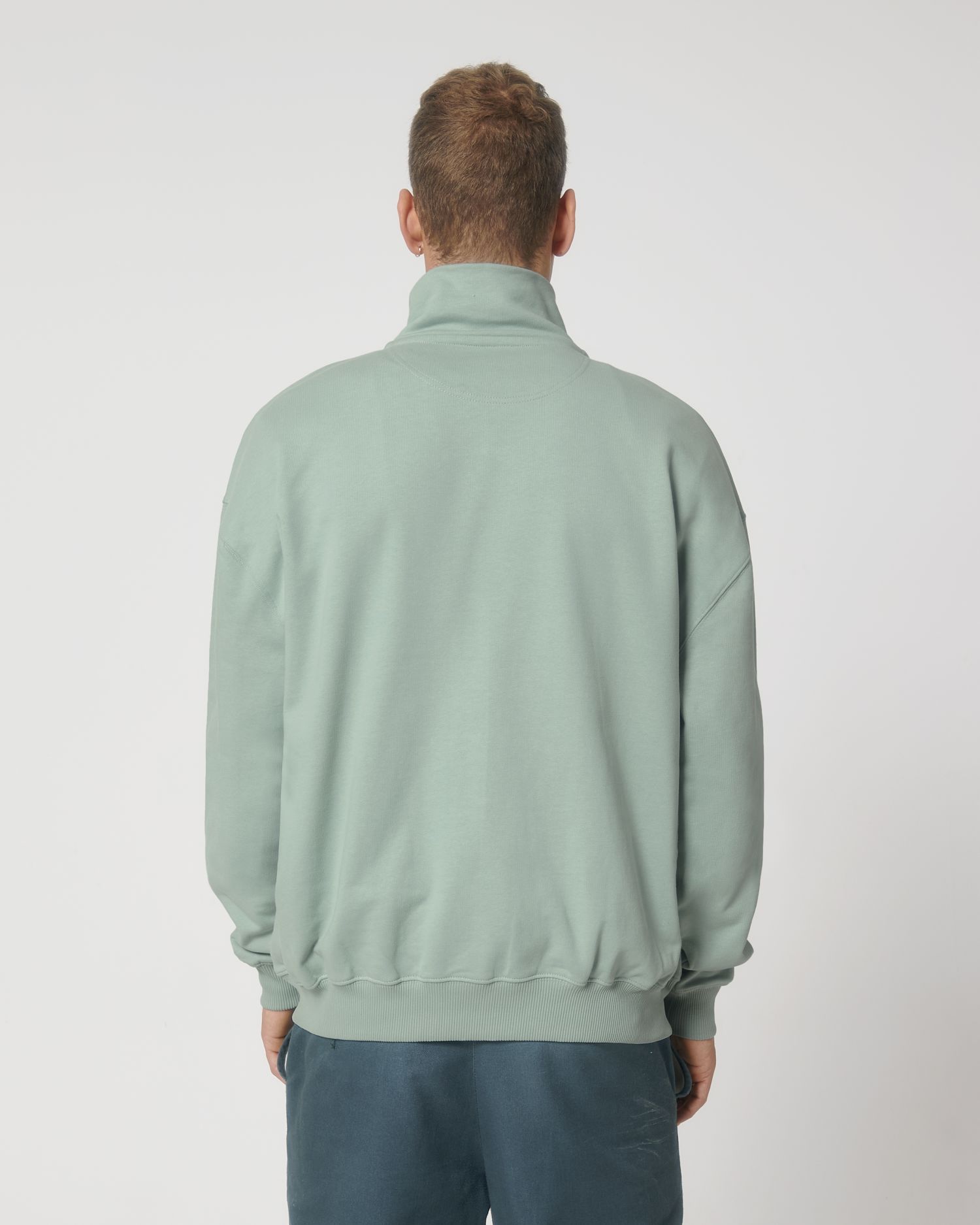 Crew neck sweatshirts Miller Dry in Farbe Aloe