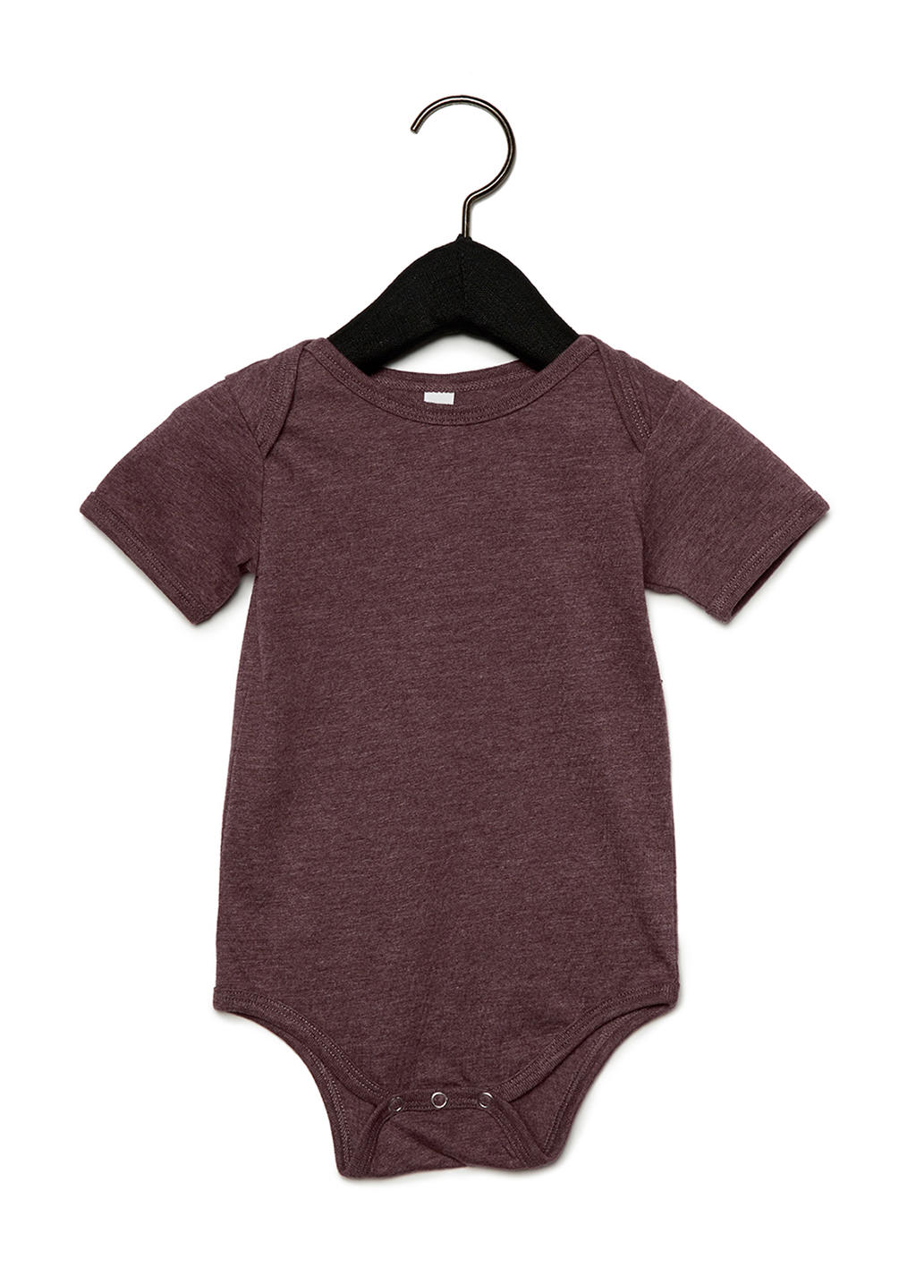  Baby Jersey Short Sleeve One Piece in Farbe Heather Maroon