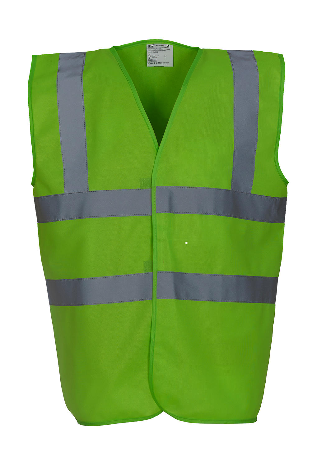 Fluo 2 Band+Brace Waistcoat in Farbe Lime