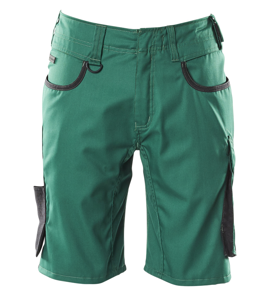 Shorts UNIQUE Shorts in Farbe Gr?n/Schwarz