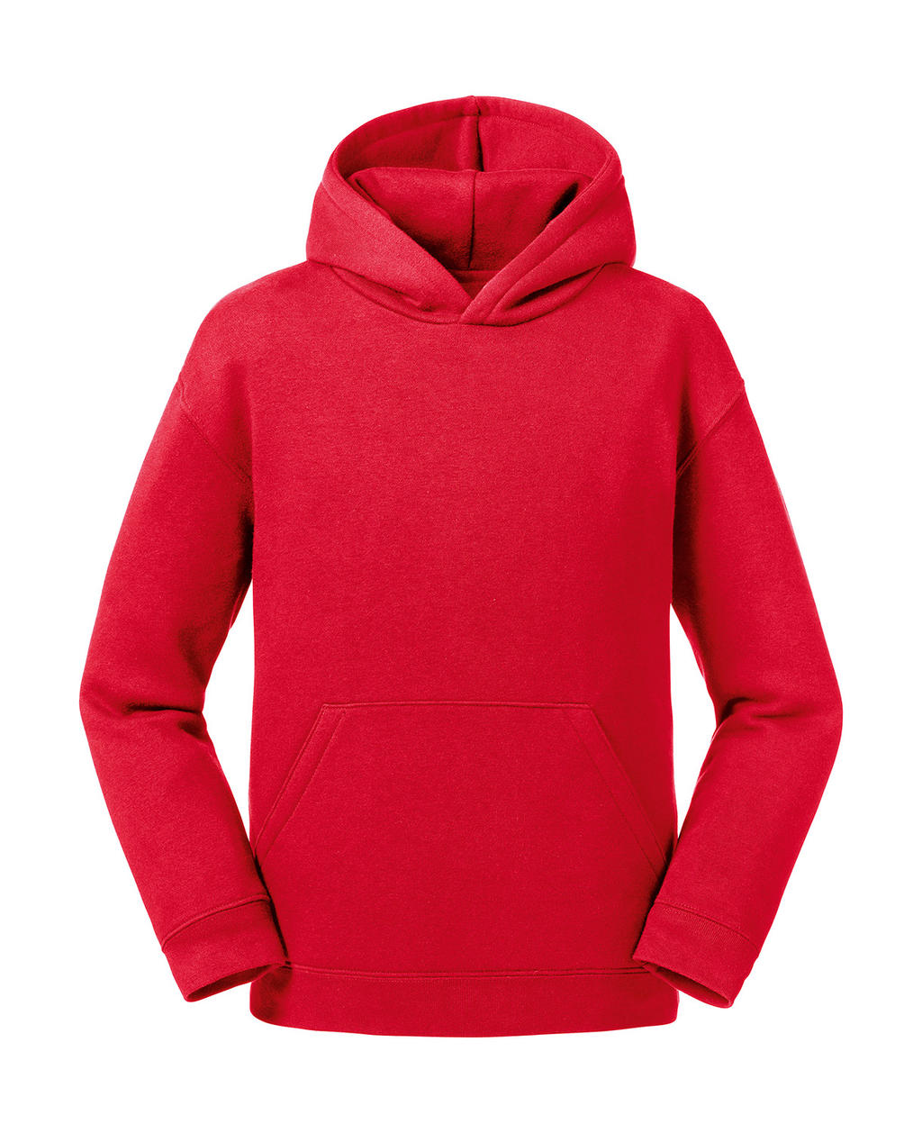  Kids Authentic Hooded Sweat in Farbe Classic Red