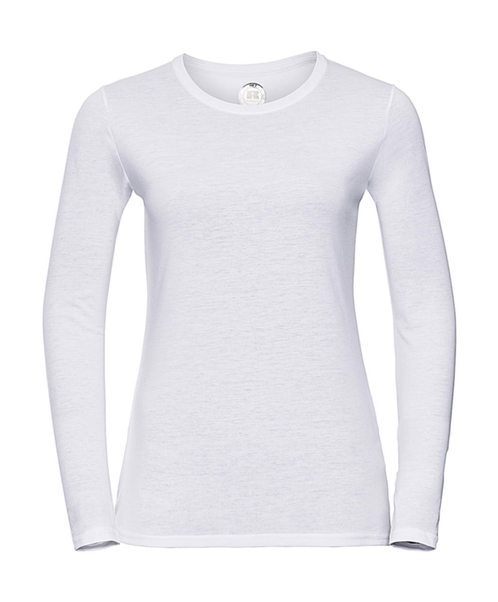  Ladies Long Sleeve HD T in Farbe White