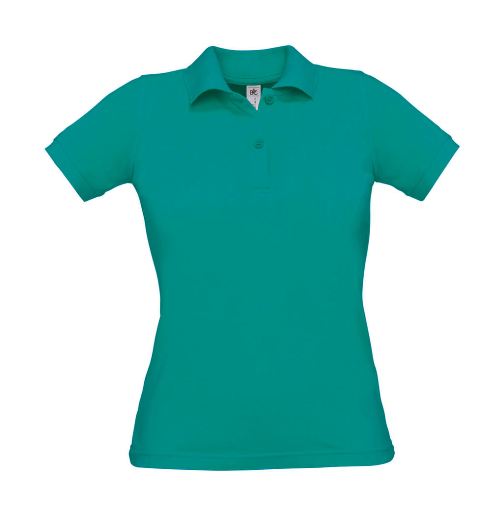 Safran Pure/women Polo  in Farbe Real Turquoise