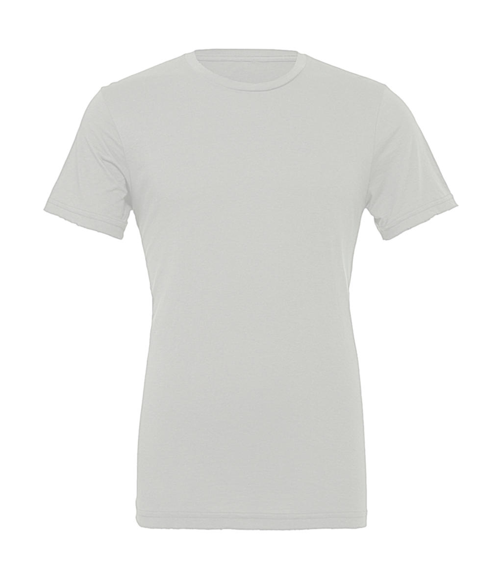  Unisex Jersey Short Sleeve Tee in Farbe Silver