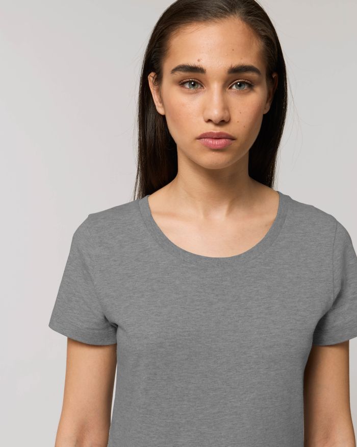 T-Shirt Stella Expresser in Farbe Mid Heather Grey