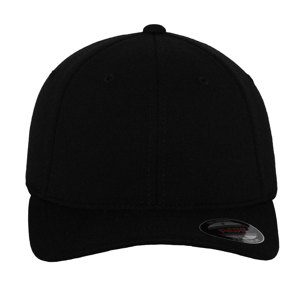  Double Jersey Cap in Farbe Black