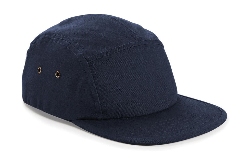  Canvas 5 Panel Cap in Farbe Navy