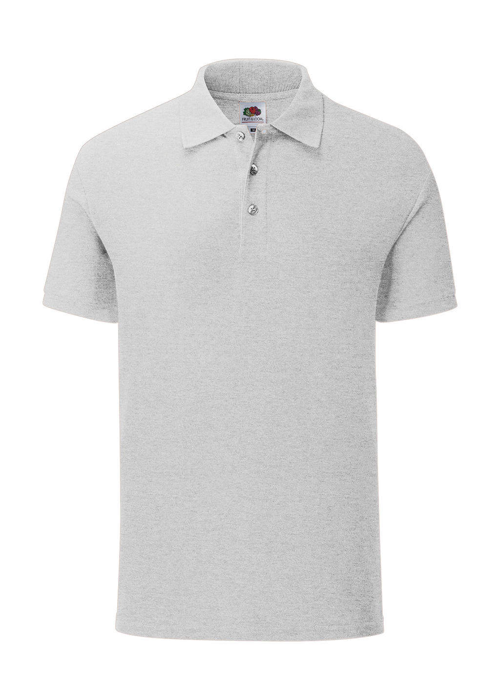  Iconic Polo in Farbe Heather Grey