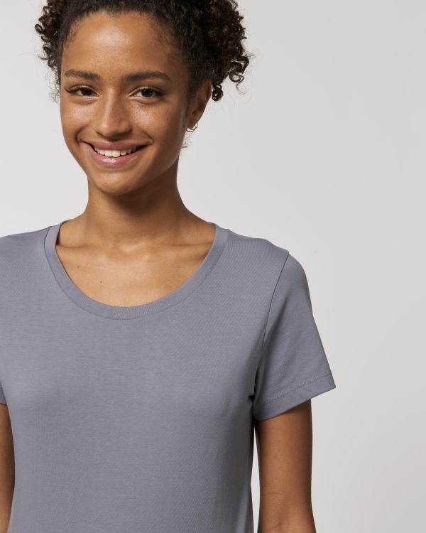 T-Shirt Stella Expresser in Farbe Lava Grey