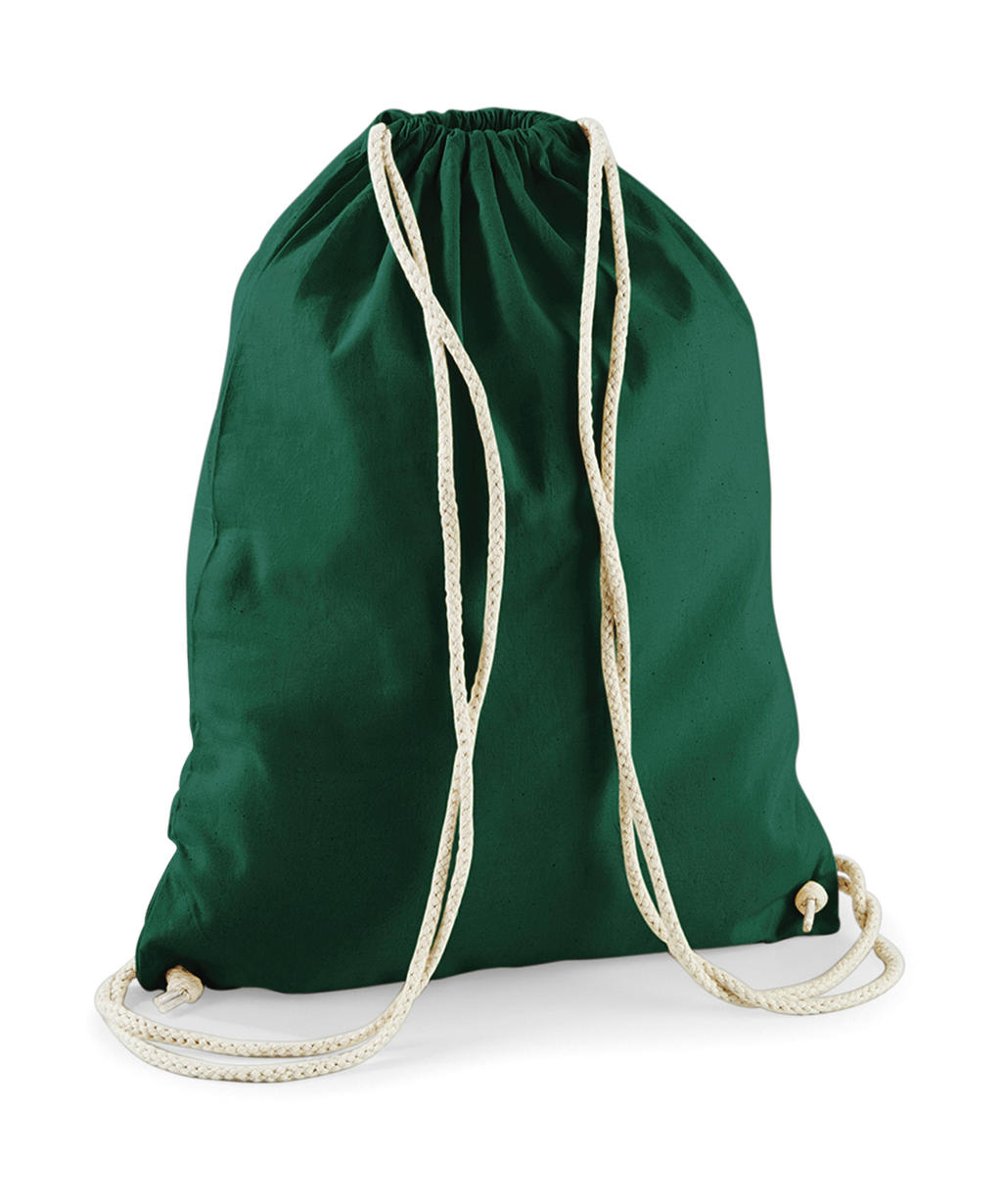 Cotton Gymsac in Farbe Bottle Green