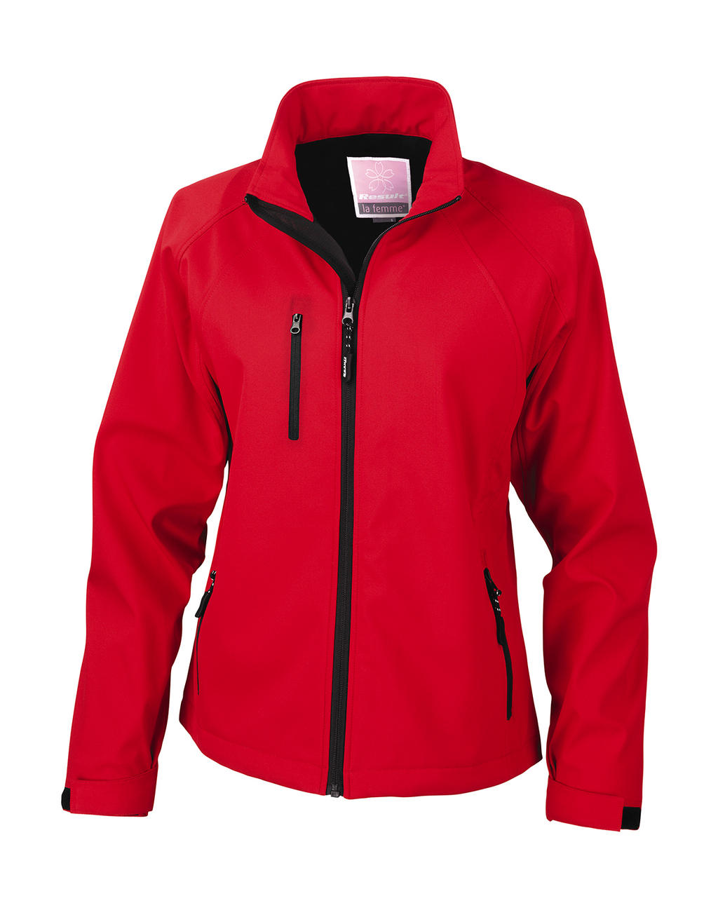  Ladies Base Layer Softshell in Farbe Red