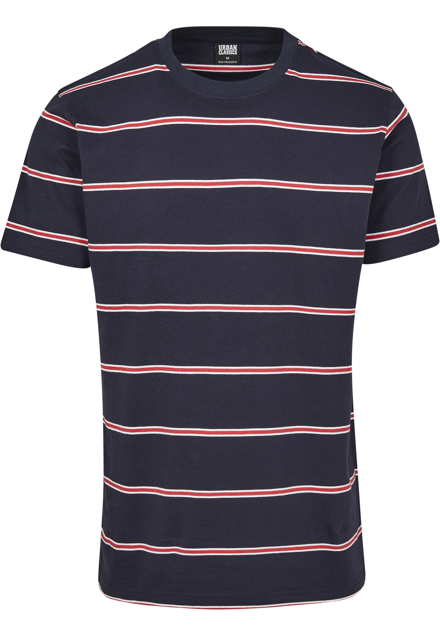 T-Shirts Yarn Dyed Skate Stripe Tee in Farbe midnightnavy/red
