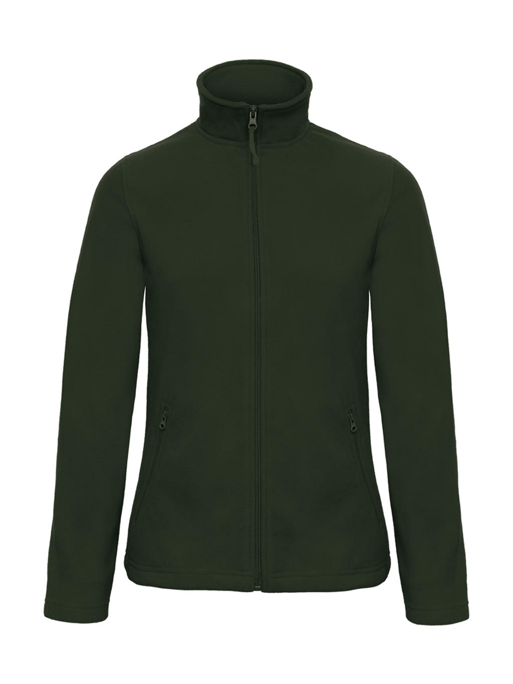  ID.501/women Micro Fleece Full Zip in Farbe Forest Green