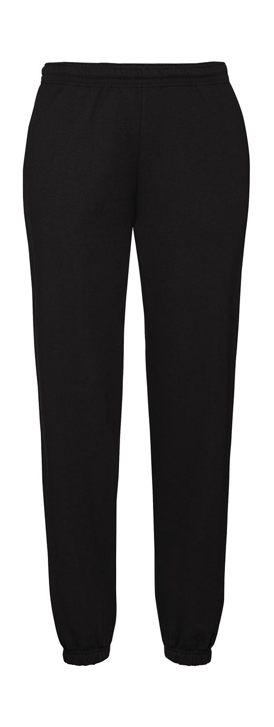  Classic Elasticated Cuff Jog Pants in Farbe Black
