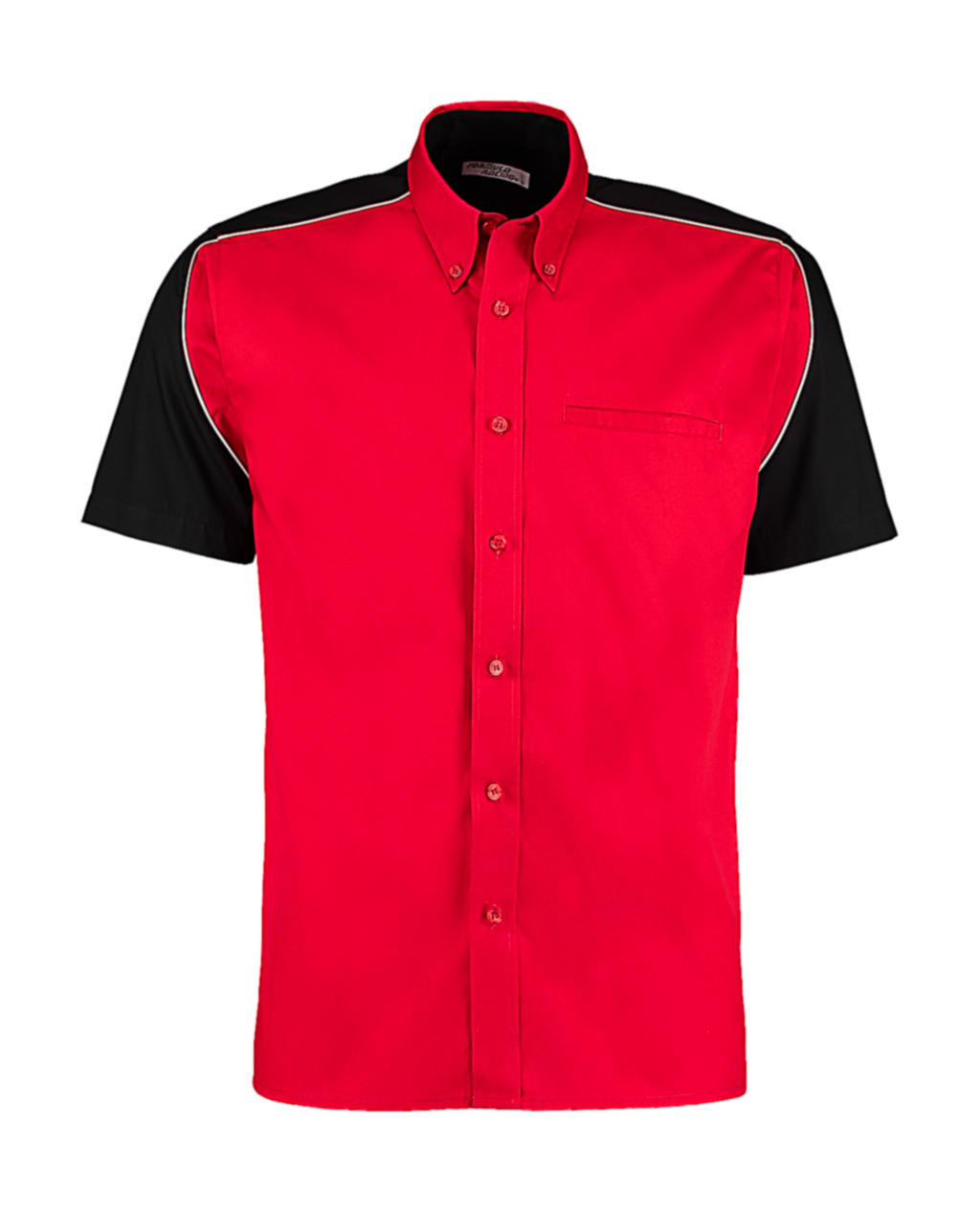  Classic Fit Sebring Shirt SSL in Farbe Red/Black/White