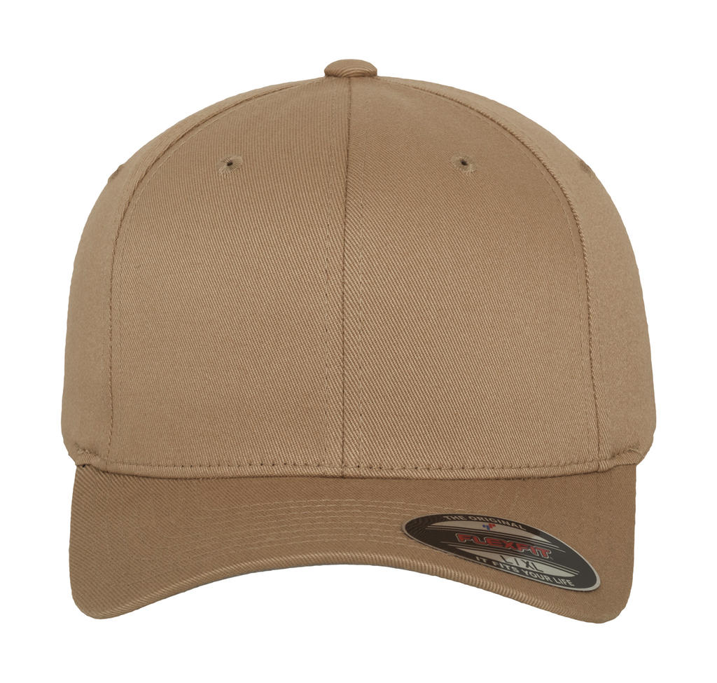  Fitted Baseball Cap in Farbe Stone