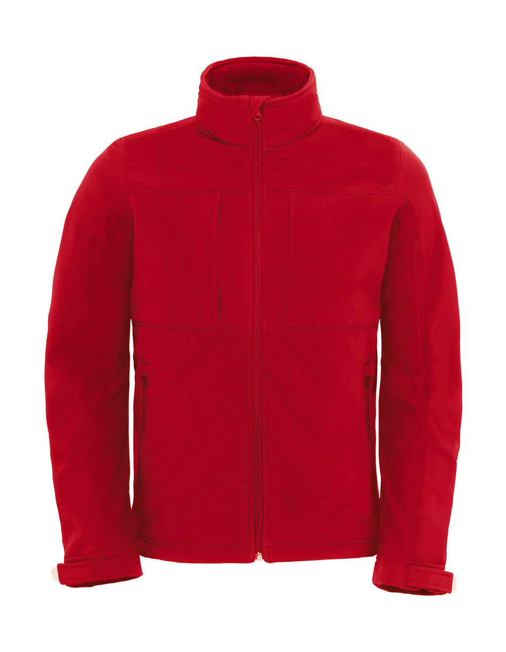  Hooded Softshell/men in Farbe Red