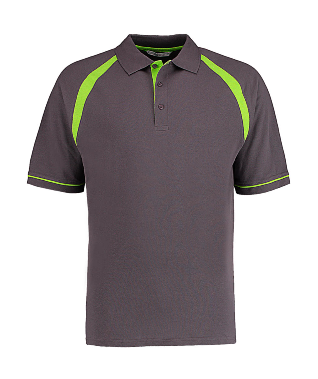  Classic Fit Oak Hill Polo in Farbe Charcoal/Lime