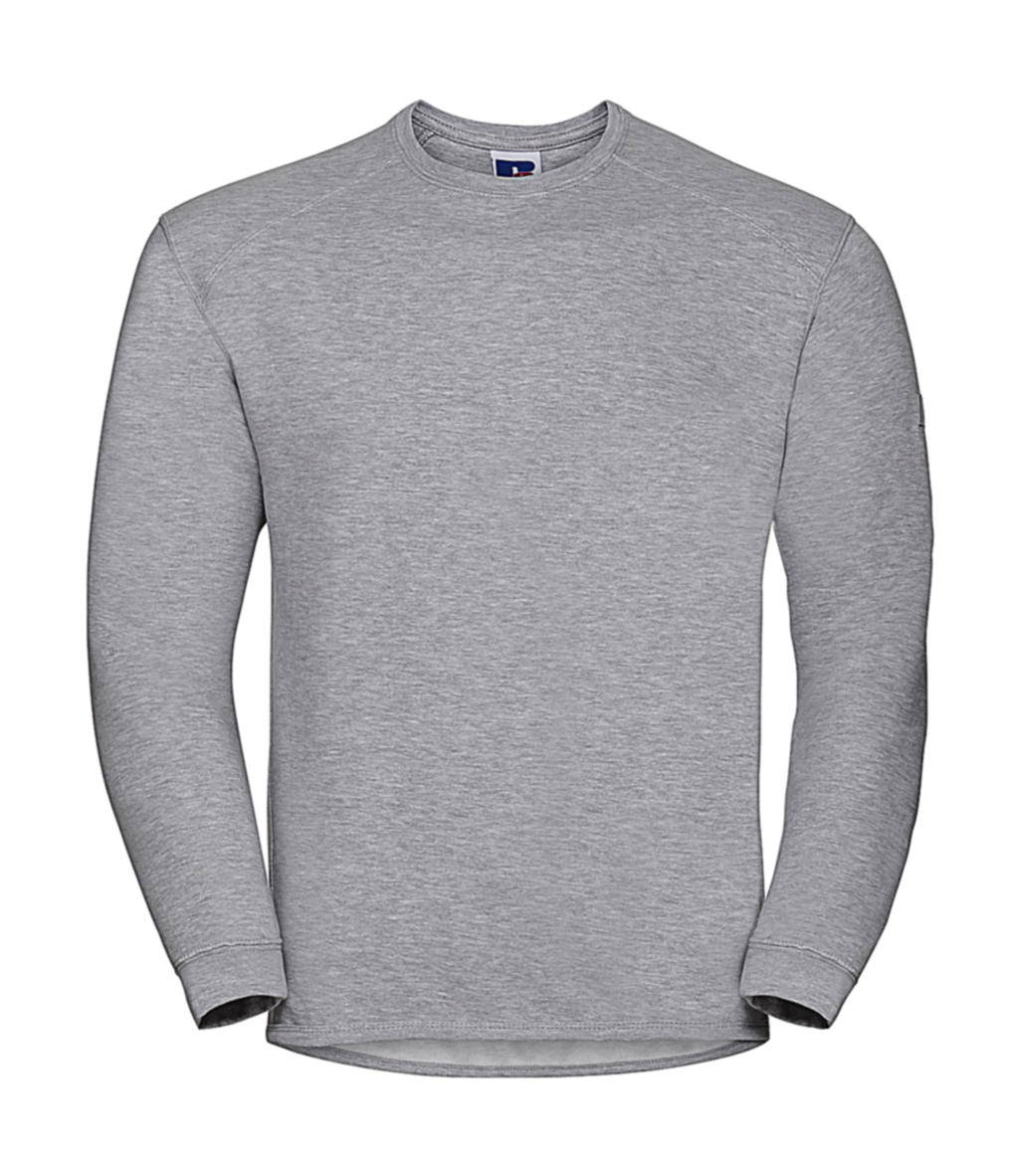  Workwear Set-In Sweatshirt in Farbe Light Oxford