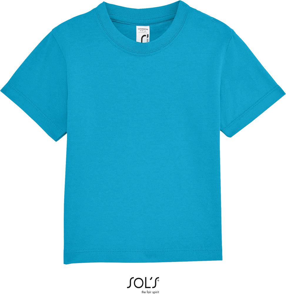 T-Shirt Mosquito Baby T-Shirt in Farbe aqua
