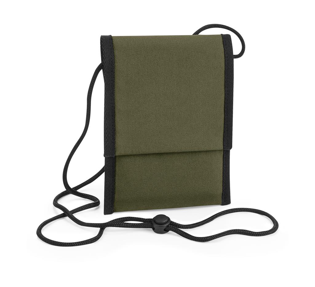  Recycled Cross Body Pouch in Farbe Military Green