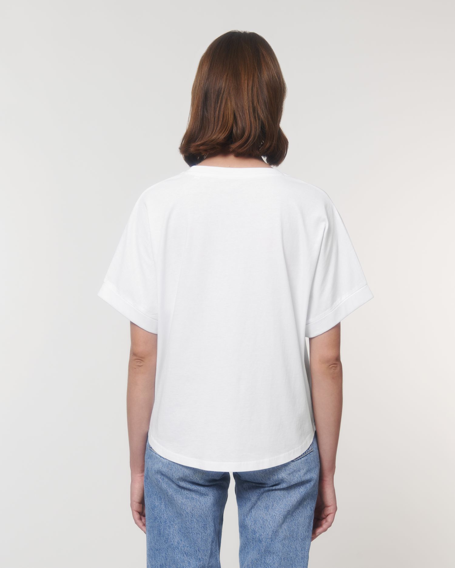T-Shirt Stella Collider in Farbe White