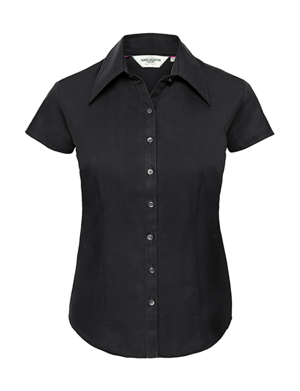  Ladies Tencel? Fitted Shirt in Farbe Black