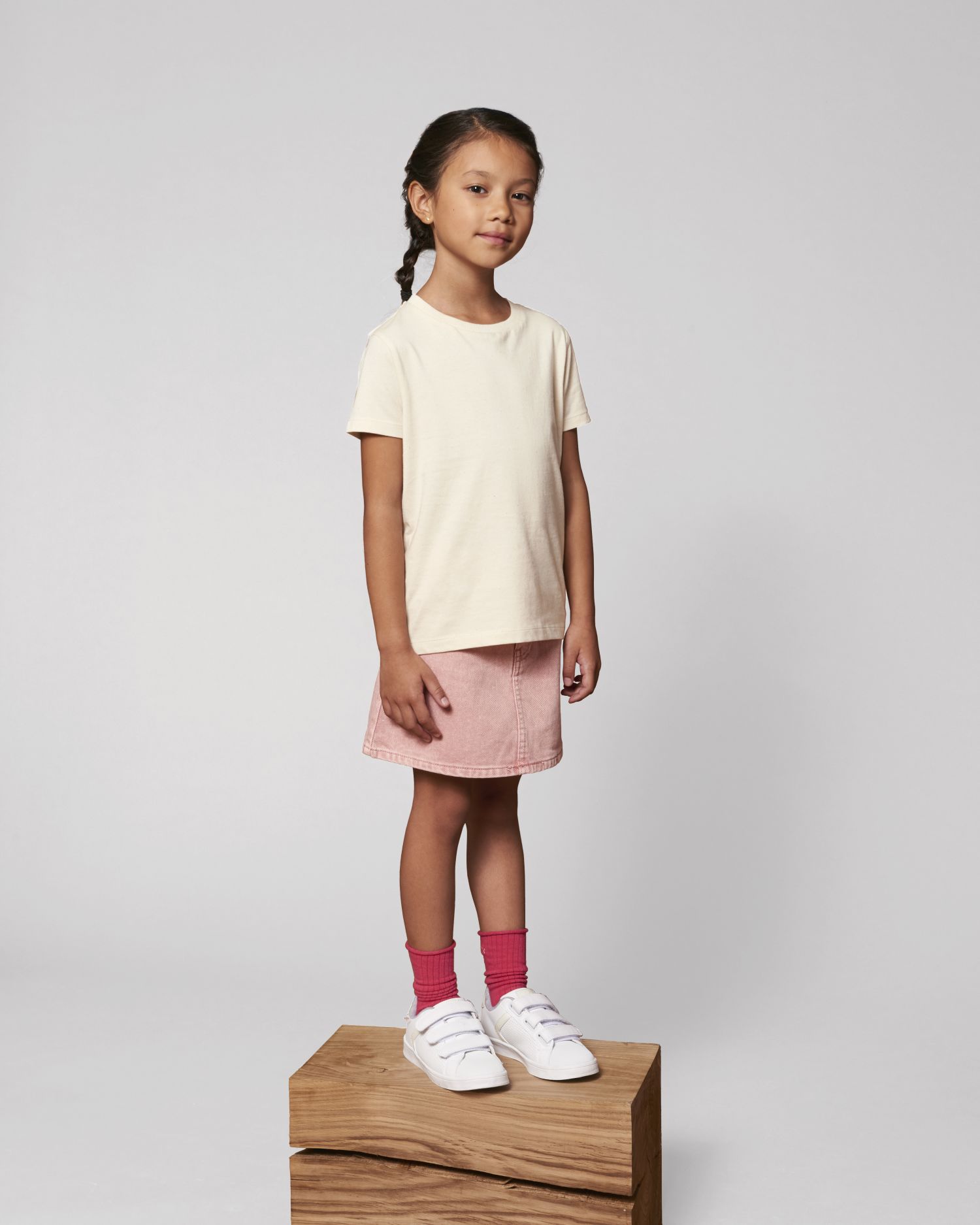 Kids T-Shirt Mini Creator in Farbe Natural Raw