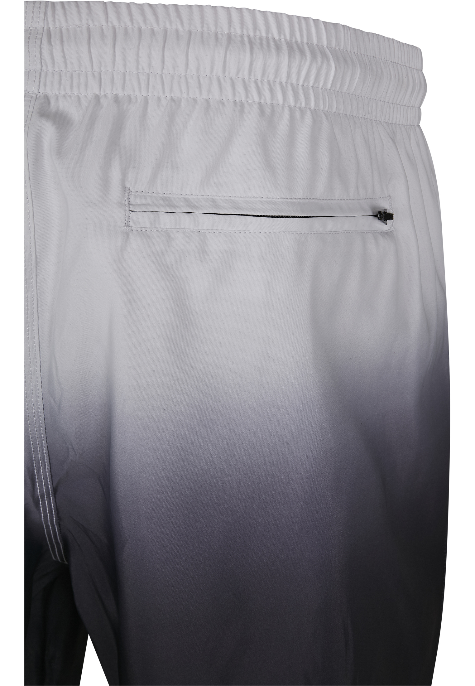 Bademode Dip Dye Swim Shorts in Farbe wht/blk