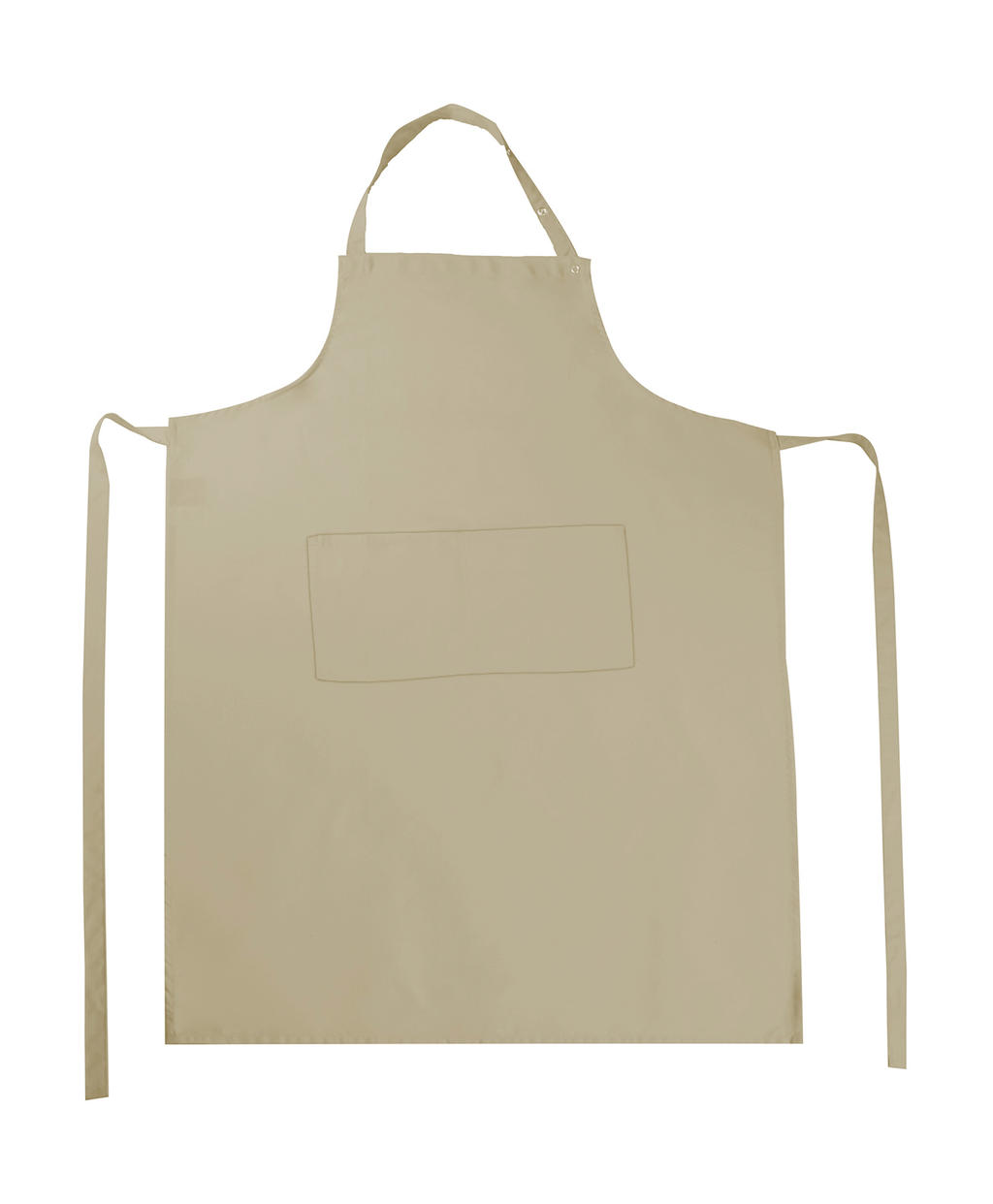  Amsterdam Bib Apron with Pocket in Farbe Natural