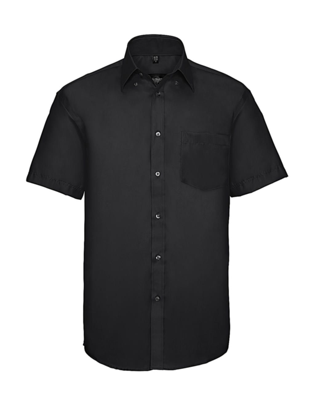  Mens Ultimate Non-iron Shirt in Farbe Black