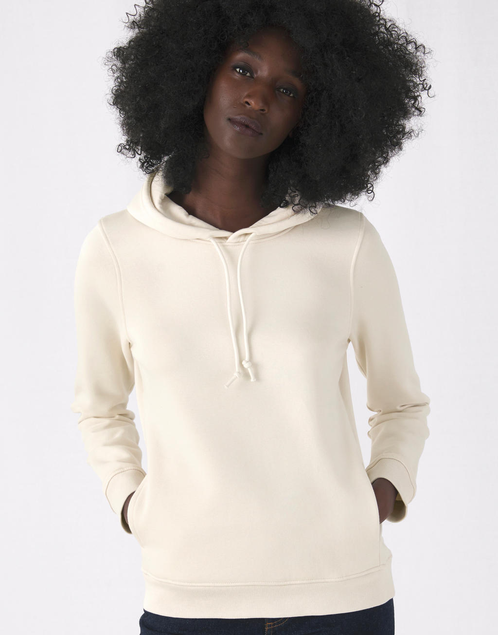  Organic Inspire Hooded /women_? in Farbe White
