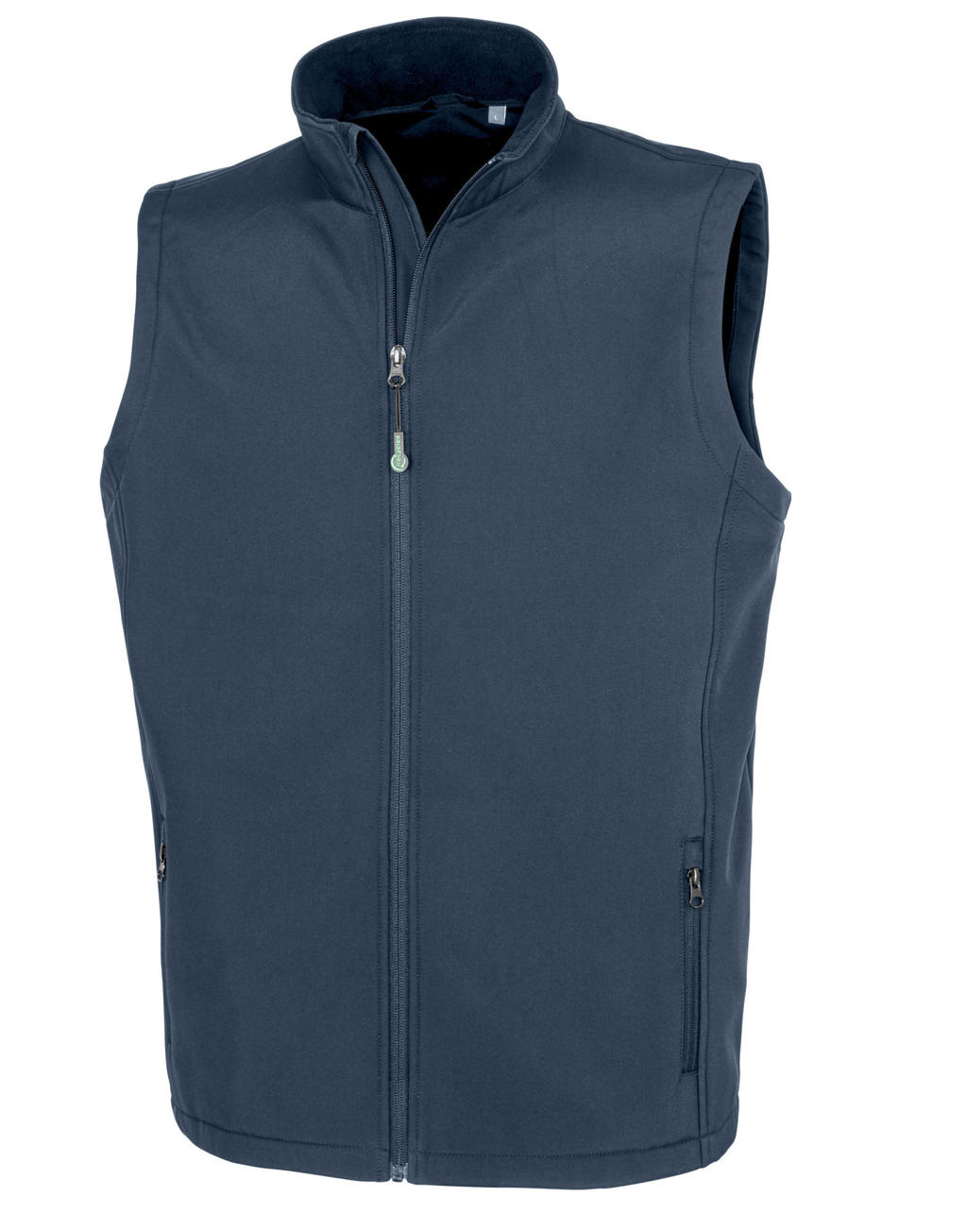  Mens Recycled 2-Layer Printable Softshell B/W in Farbe Navy